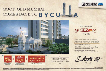 Enjoy majestic sunset vistas against the Arabian at Peninsula Salsette 27 in Mumbai